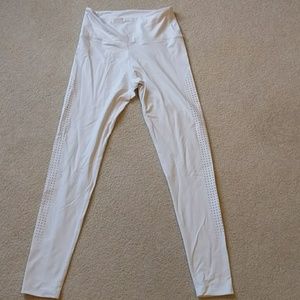 White leggings high waisted